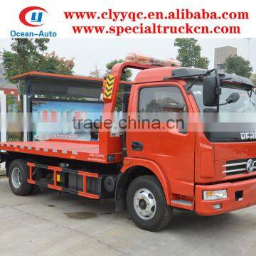Dongfeng DFAC 4X2 Rotator Flat Wrecker Truck Dlk Towing Truck for Sale photo-2