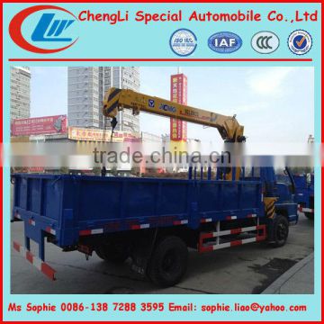 5ton Tipper truck mounted crane,dump truck with crane,tipper crane