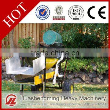 HSM Best Price Lifetime Warranty mobile mini gold panning trommel