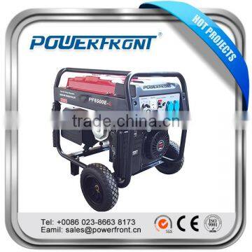PF6500-L good quality air cooled single cylinder 5kva 6500 gasoline generator price;5kva generator
