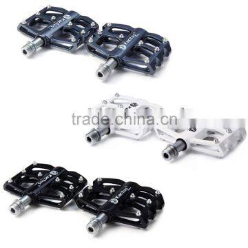 KACTUS 16C Bike MTB Mountain Magnesium Alloy Pedals BMX Bike Flat Platform CNC Steel 3 Bearings Axle