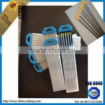 Lanthanated eletrodo tungstenio 2.4*175mm/150mm WL15 tungsten tig welding electrodes easy arc welding electrode