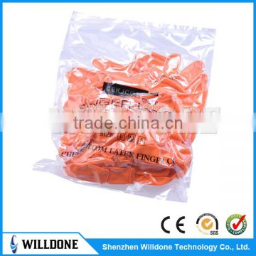 High Quality Orange Anti-slip Finger Cots