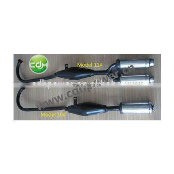 2015 new muffler/racing muffler/black high quality muffler