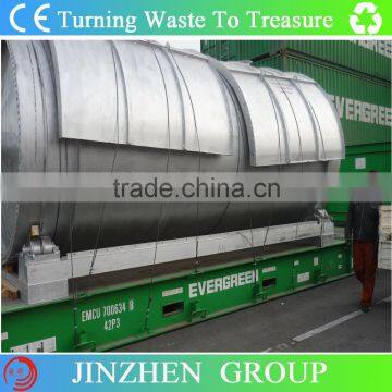 10 T Tire Pyrolysis Oil Waste Oil Distillation Plant to Diesel and Gasoline photo-2