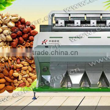 Automatic ccd color sorter for cashew nut/apricot kernels/walnut