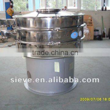 Vibrating sieve screen for dextrin powder