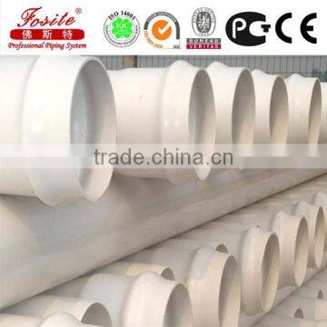 High Quality Large Diameter Plastic PE PVC PPR Pipe on Sale photo-3