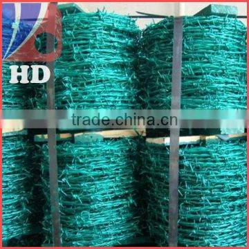 pvc coated barbed wire