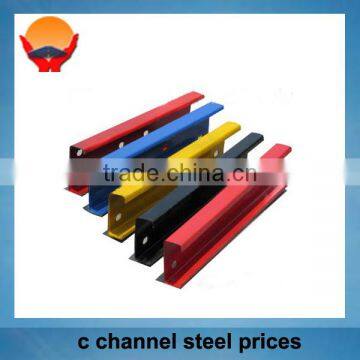 China Hot rolled steel C type channel