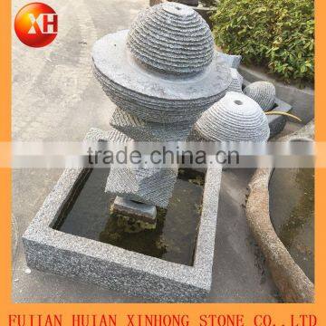 Decoration Garden Cutting Water Fountain With Ball photo-3