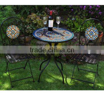 KD save spacking outdoor mosaic bistro set