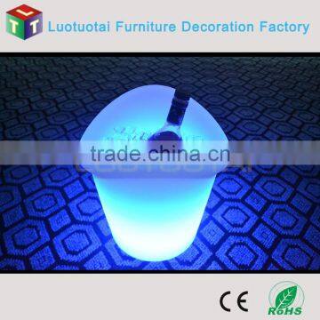 L31*W29*H34CM led light glowing win bucket/led ice bucket /led illuminated ice wine bucket