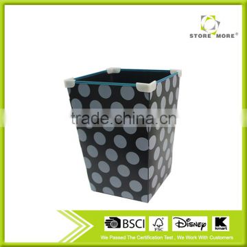 Home & Hotel Use Plastic Printed Assembled Storage Garbage Can & Bins