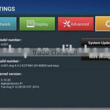 New Design Digital DVB T2 Receiver Amlogic S805 Quad Core Android 4.4 Kitkat DVB-T2 TV Box photo-6
