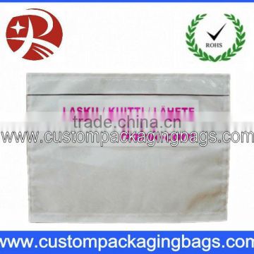 packing list envelopes bag for courier