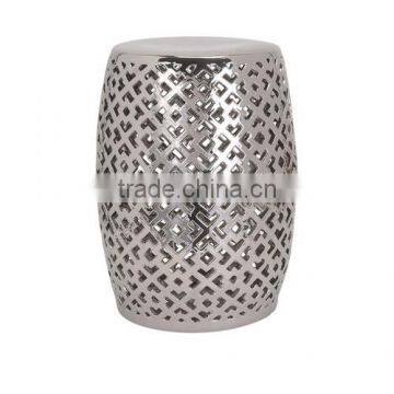 Embossed Aluminum Garden Stool