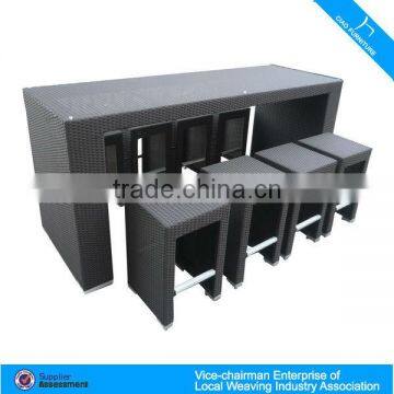 Outdoor Cheap Bistro Stools and Bar Table Set photo-5