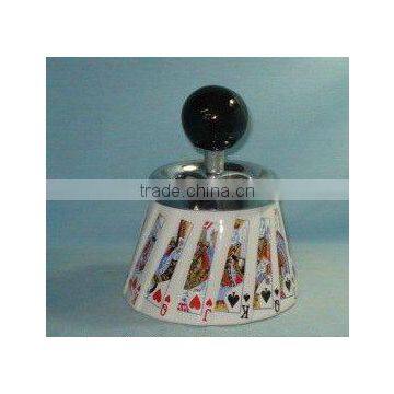 poker ash pot decal printing handmade