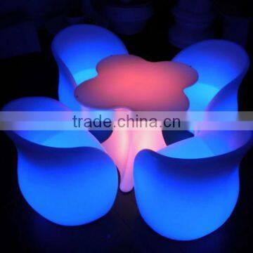 2 Years Warranty Beautiful Growing Lighting Good Quality Plastic LED Sofa With Rechargeable Battery Working System photo-4