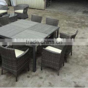 plastic wood table and chairs /polywood dining set AR-0133