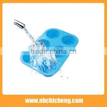 High Quality 6 Cups Silicone Muffin Pan/Silicone Muffin Mold/Cupcake Mold photo-2