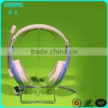 2015 Factory Wholesale Custom Headphone Display Stand Headset Stand Acrylic Headphone Stand photo-3