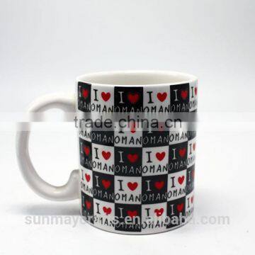 Wholesale Custom I Love OMAN Souvenir Ceramic Mug for Sale photo-2