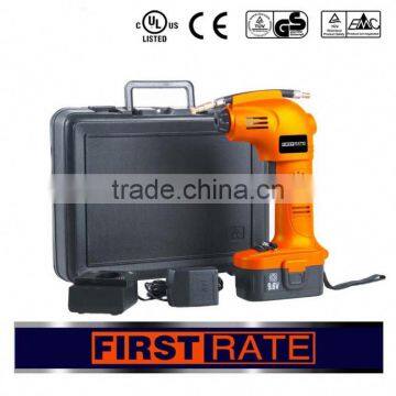 Best price Portable Battery Operated 9.6V 14.4V 18V 150 psi dc 12v car air compressor