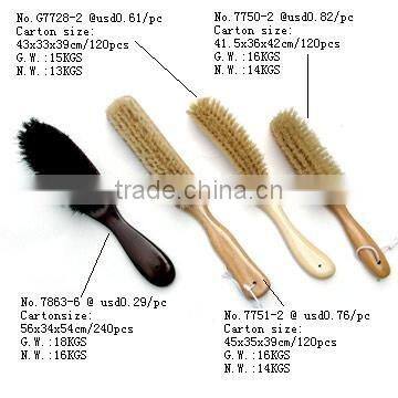 wooden cloth brush