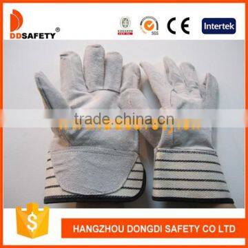 DDSAFETY 2017 Cheap Wholesale Leather Safety Gloves Luvas De Couro