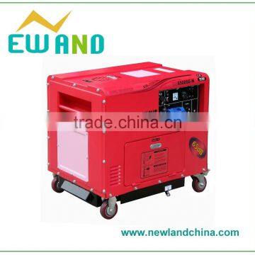 Taizhou 100% copper wire new design single phase sound proof diesel generator