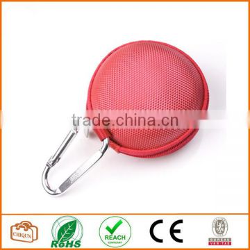 Red Earphone handsfree headset HARD EVA Case