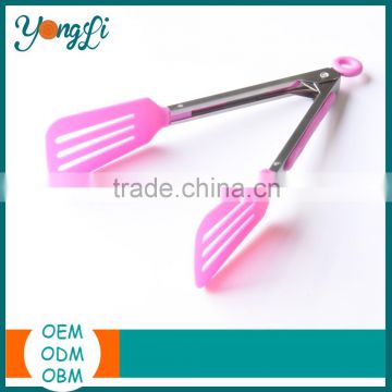 Alibaba China Plastic Stainless Steel Ice Bread Tongs