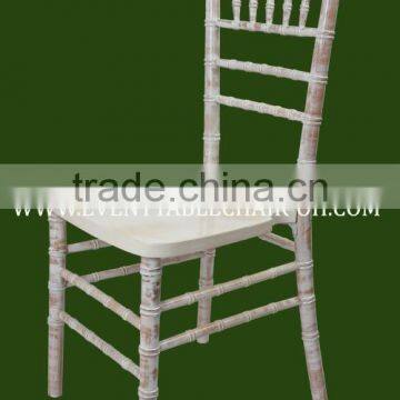 White Chiavari Chair Wooden Tiffany Chair Banquet Chair With Cushion photo-2