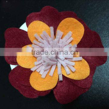 felt flower brooch for clothes