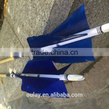 4*14cm Flu Flu Fletching Cresting Wood Arrows