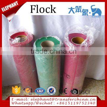 Wholesale flock heat transfer vinyl rolls