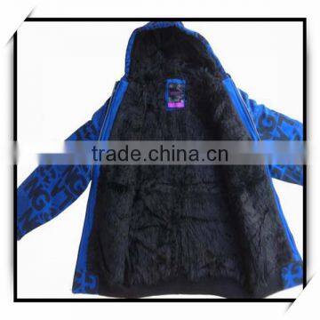 Mens Fleece Hoodies With Sherpa Lined photo-2