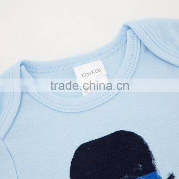 Best Quality Gentleman Style Baby Clothes Soft Cotton Baby Rompers Wholesale photo-2
