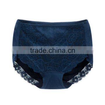 Professional Factory Custom High Quality 95% Cotton 5% Spandex With Lace Sexy Fancy Woman Underwear photo-2
