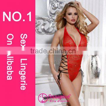 2015 High quality hot sales seduction lingerie lingerie sexy fat women lace Women Sexy Lingerie Teddy