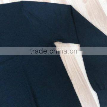 Men's V-neck 100% Wool Winter Design Sweater(mswool420) photo-5