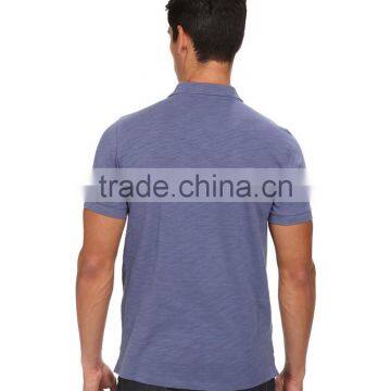 2015 Latest Custom Short Sleeve Mens Formal Polo Shirt From China Factory Cheap Wholesale photo-3