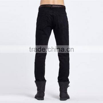 Fashion New Men's Brand Men's Jeans Black Jeans Hole Personality Male Personality Pants photo-3