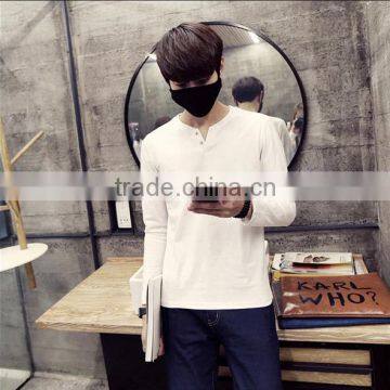 2016 Wholesale High Quality Short Sleeve V-neck T-shirt for Men photo-4