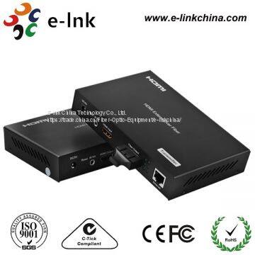 1-Ch HDMI Video + 1-Ch 10/100M Ethernet over Fiber Extender