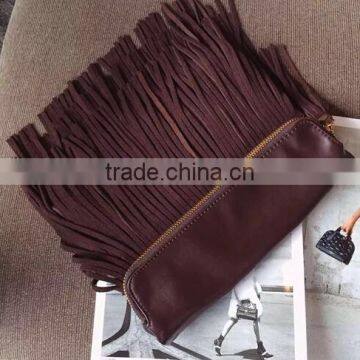 DY0107Z Euro Fashion Ladies Fringe Shoulder Bag Tassels Bag photo-3
