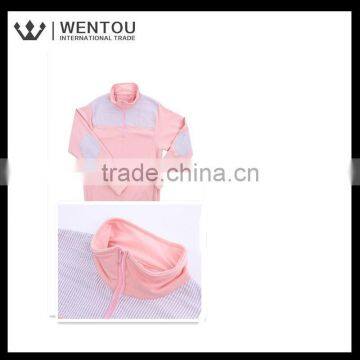 Wholesale Ladies Quarter Monogram Seersucker Pullover photo-6