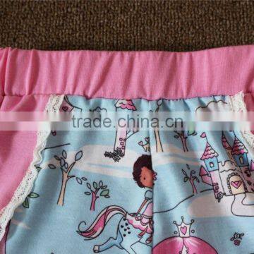 Baby Kids Clothes Wholesale Summer Mermaid Children Ruffle Shorts photo-4